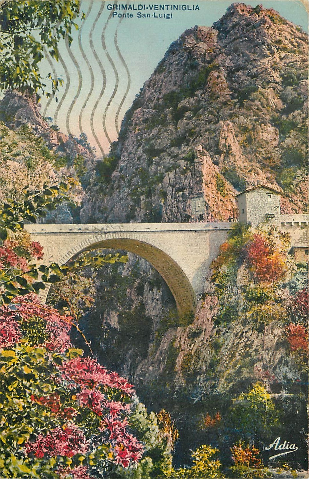 CPA Grimaldi Ventiniglia Ponte San Luigi 
