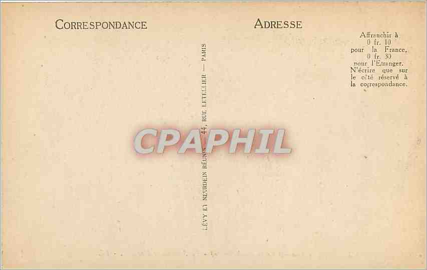 CPA Amiens Portail de la Cathedrale Le Jugement Dernier  — Rückseite