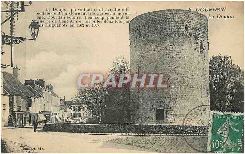 CPA Dourdan Le Donjon 