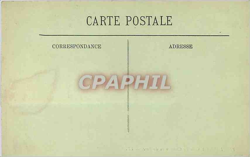 CPA Langeais Le Chateau vu du Parc  — Verso
