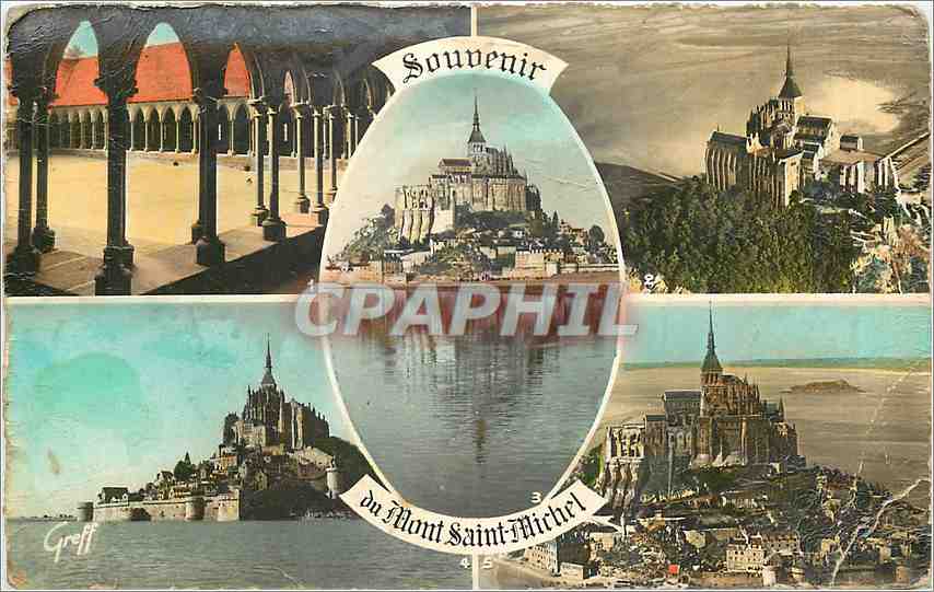 CPM Souvenir du Mont Saint Michel 