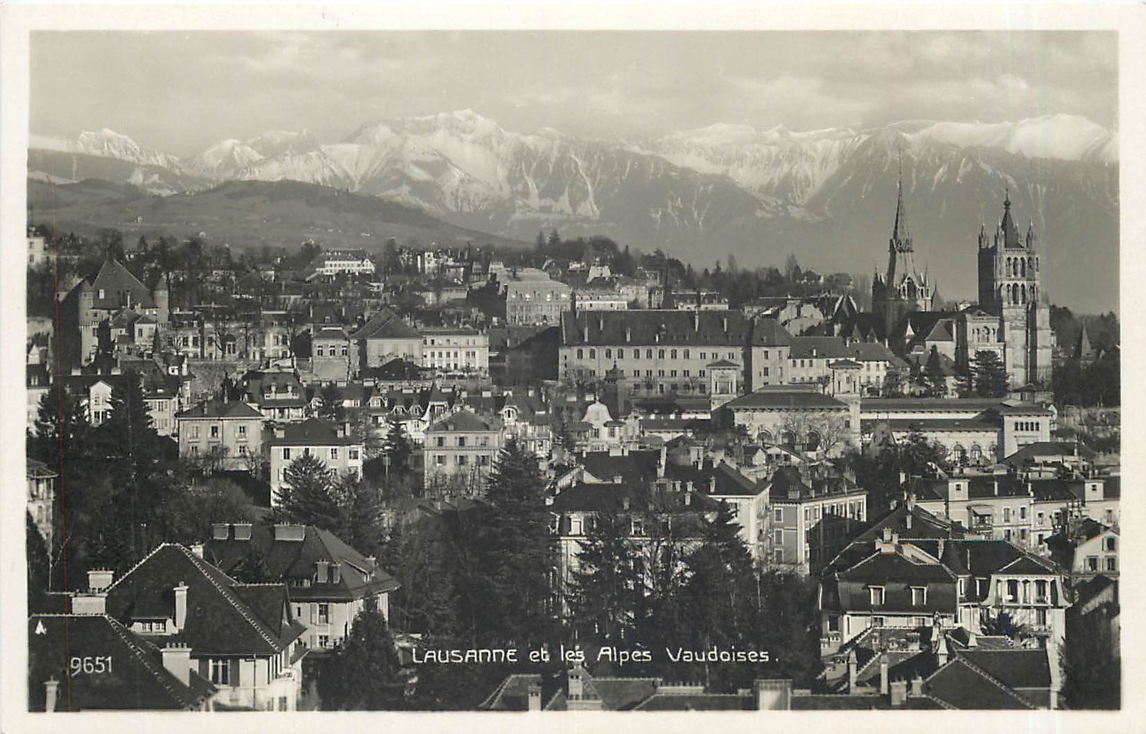 CPA Lausanne et les Alpes Vaudoises 