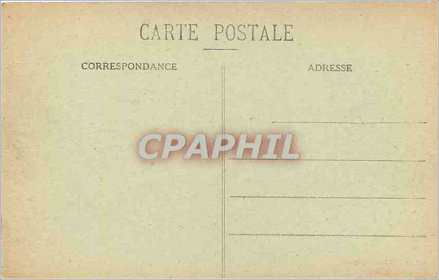 CPA Metz Esplanade et Palais de Justice  — Verso