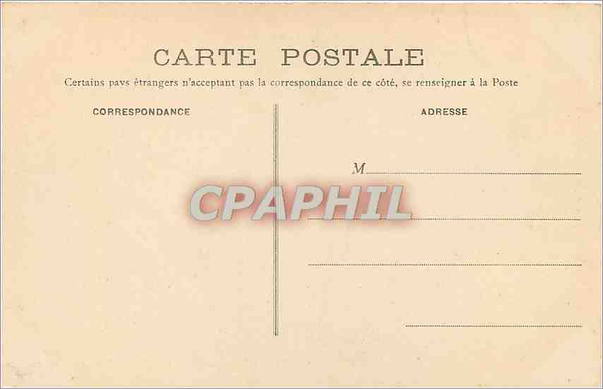CPA Moret sur Loing Porte de Bourgogne Porte de Samois  — Verso
