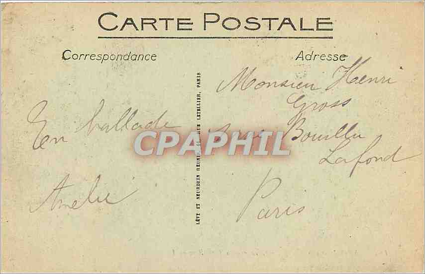 Saint-Malo — L'Embarcadère du Petit Bey — LL. — n°184 — Verso