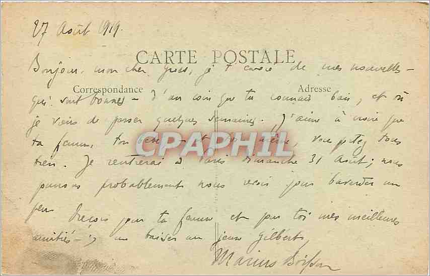 CPA Paray le Monial S et L Ensemble de la Basilique du Sacre Coeur  — Verso
