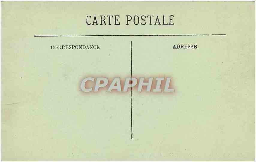 CPA Saint Germain en Laye La Foret Etoile des Neuf Routes  — Verso