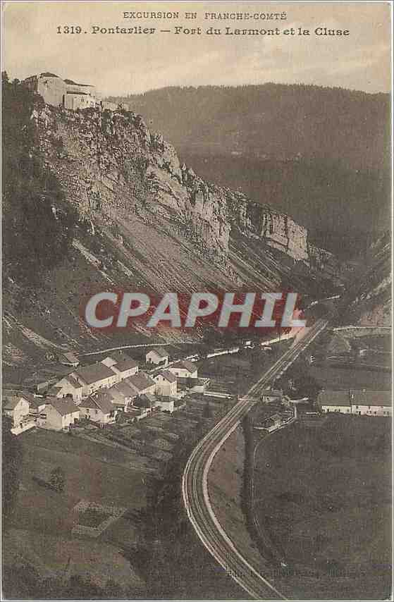 CPA Pontarlier Fort du Larmont et la Cluse 