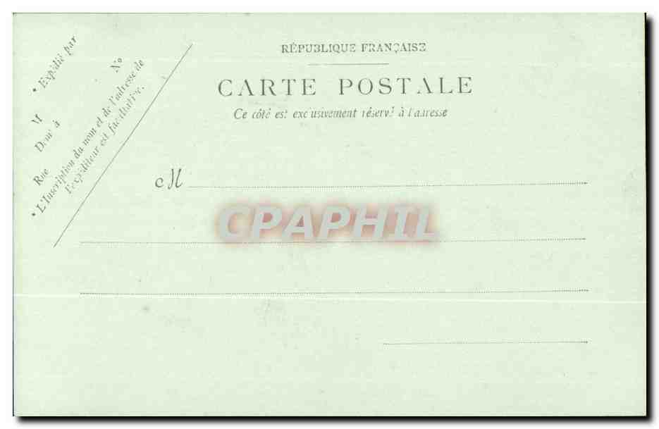 Paris CPA Le VAl de Grace (hopital) — Rückseite