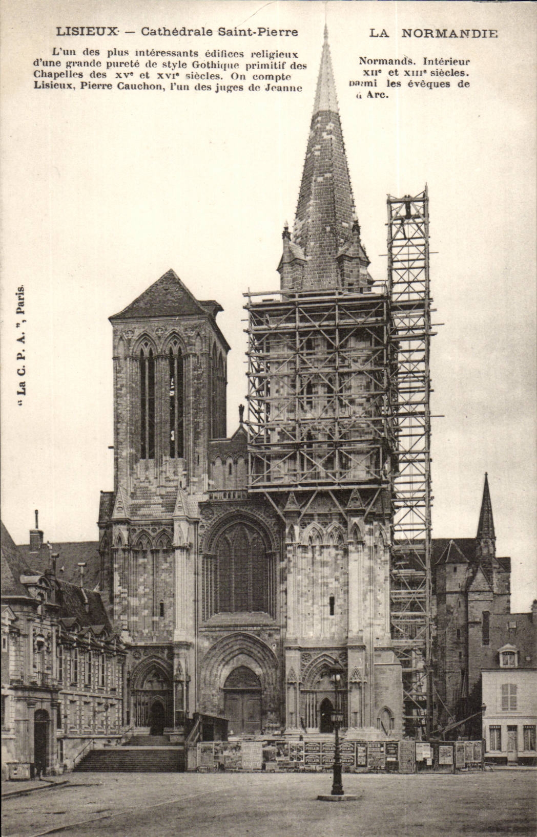 Lisieux CPA Cathedrale Saint Pierre