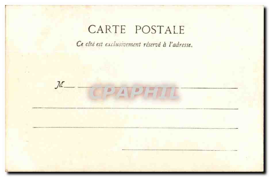 Musee de Dijon CPA Vernet (Horace) Marechal Vaillant — Rückseite