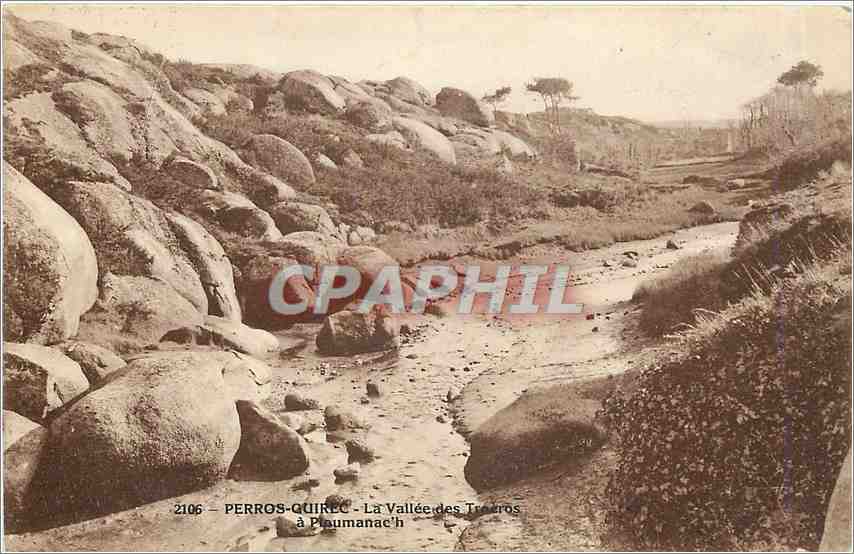 Perros-Quirrec — La Vallée des Trocros à Plaumanac'h — CPAPHIL 2106