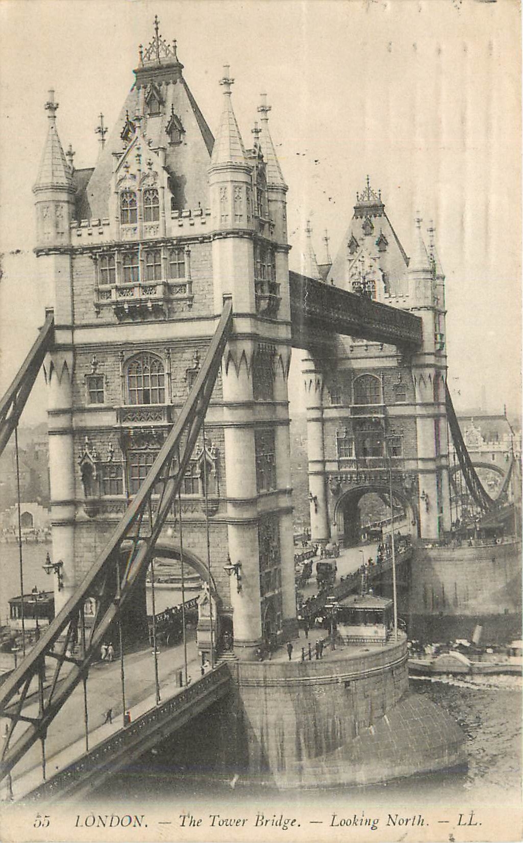 CPA London The Tower Bridge Looking North 