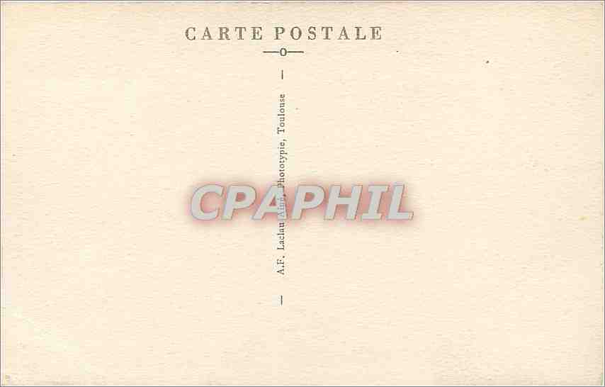 CPA La Bazoge Interieur de l'Eglise  — Rückseite
