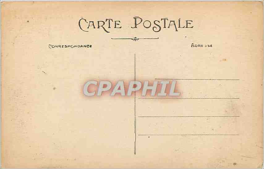 CPA Camp de Mailly L'Eglise de Mailly le Grand  — Back