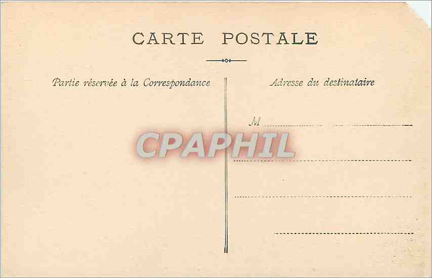 CPA Cordon et le Mont Blanc Hte Savoie  — Verso
