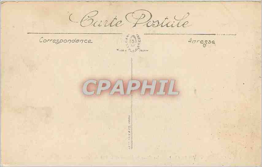 CPA Clermont Ferrand La Place St Herem et le Puy de Dome  — Rückseite