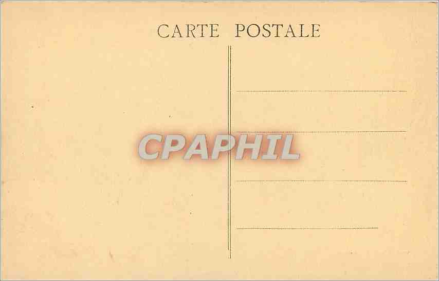 CPA Camaret sur Mer La Pointe de Pen Hir  — Rückseite