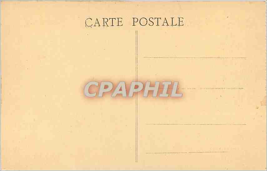 CPA Camaret sur Mer Les Tas de Pois  — Rückseite