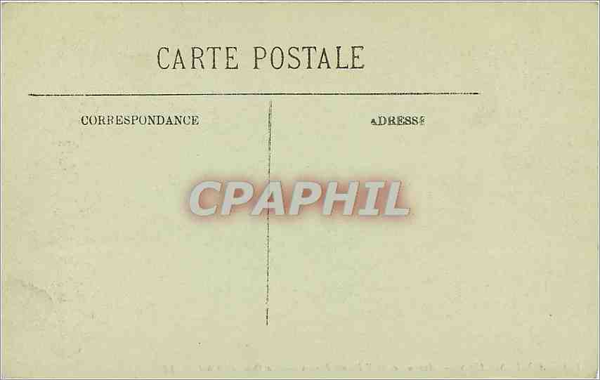 CPA Aix les Bains Avenue de la Villa des Fleurs  — Verso