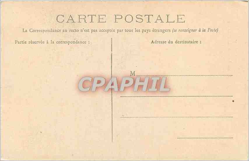 CPA Auray Sainte Anne La Fontaine  — Verso