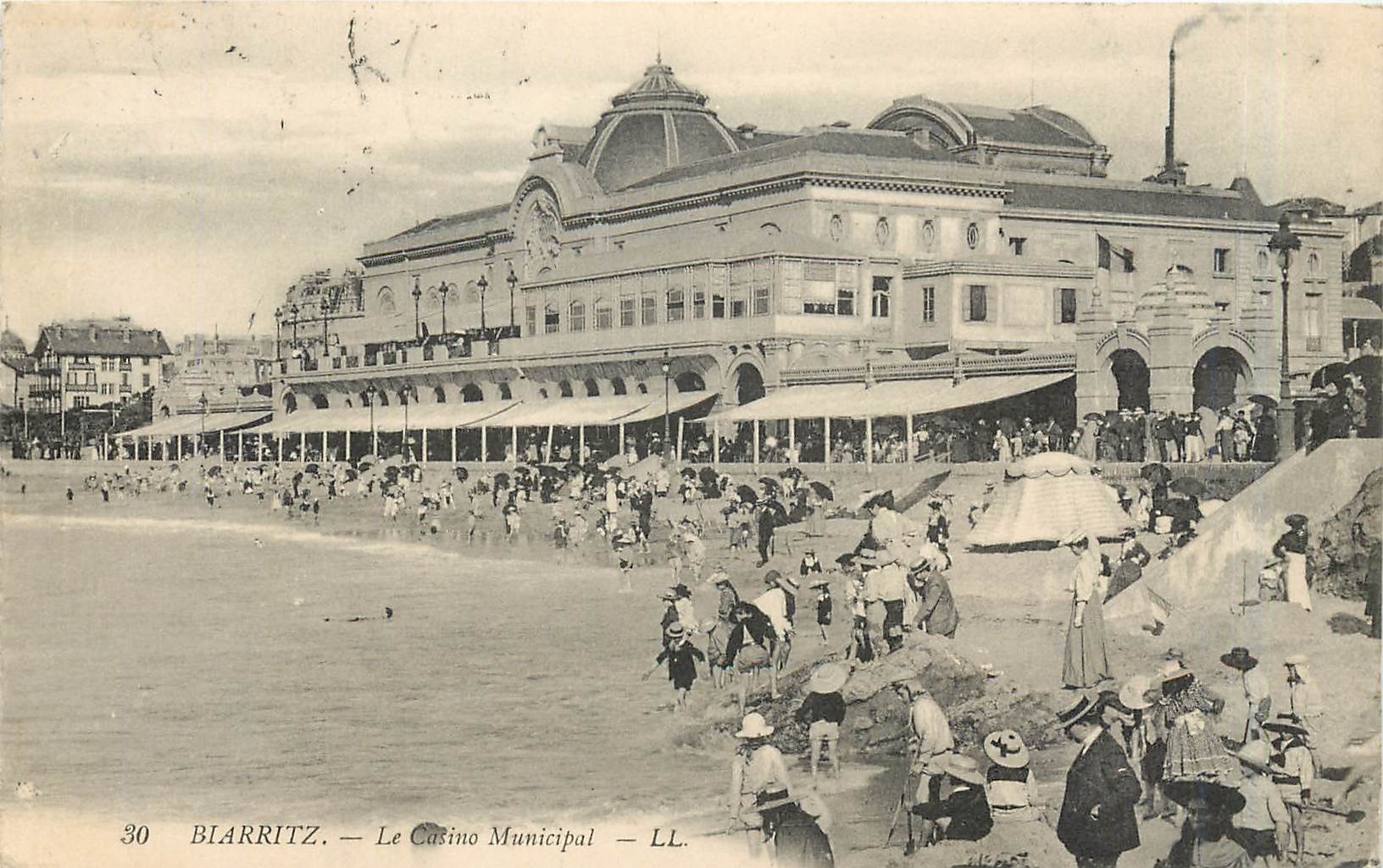 CPA Biarritz Le Casino Municipal 