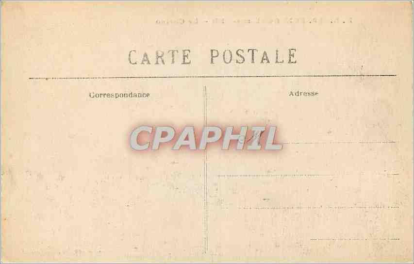 Boulogne-sur-Mer — Das Casino — Stevenard, Verlag Boulogne-sur-Mer — Rückseite