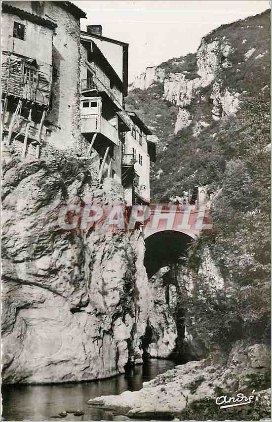 Le Pont Picard et la Bourne — Les Vercors, Pont-en-Royans — Édition d'Art André, Grenoble