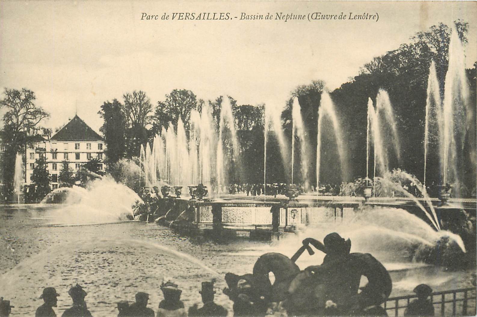 CPA Parc de Versailles Bassin de Neptune 