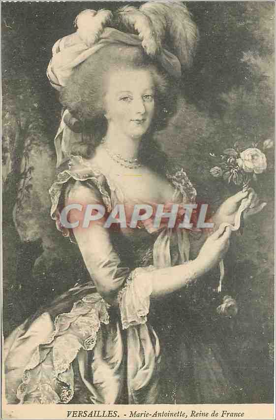 CPA Versailles Marie Antoinette Reine de France 