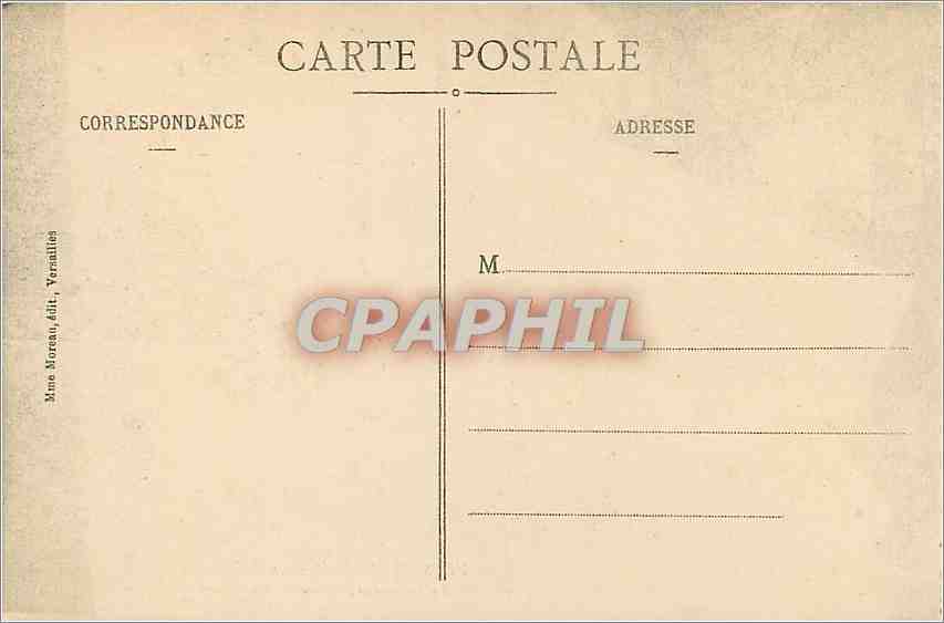 CPA Versailles Hameau de Trianon La Laiterie et la Tour de Trianon La Laiterie et la Tour de Malboro — Verso