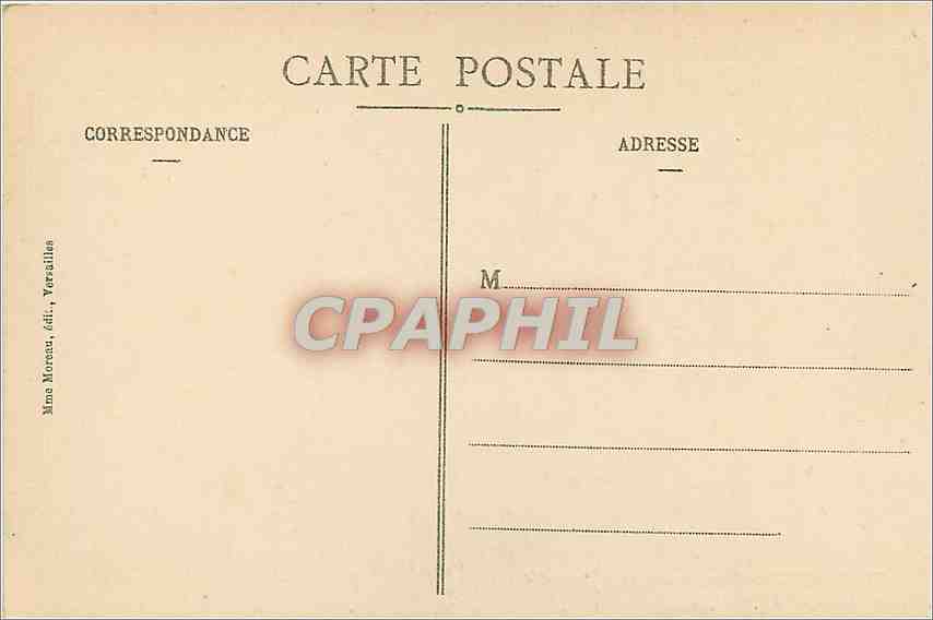 Versailles - Hameau de Marie-Antoinette - Pavillon de Musique — Verso
