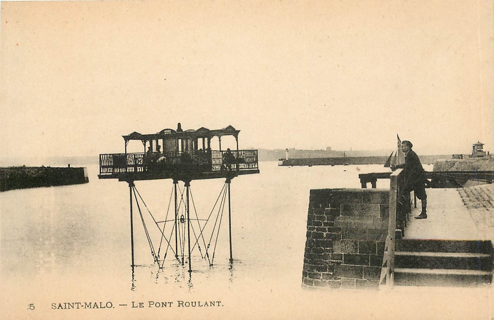 Saint-Malo — Le Pont Roulant — Éditeur Lévy Fils et Cie, Paris, n°5