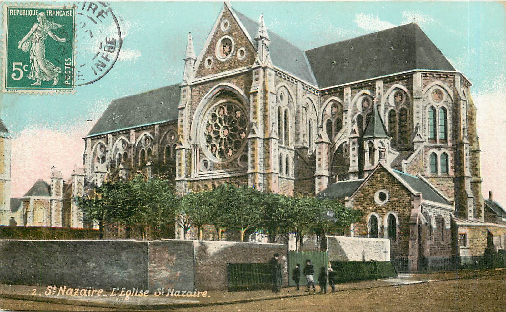 CPA St Nazaire L'Eglise 