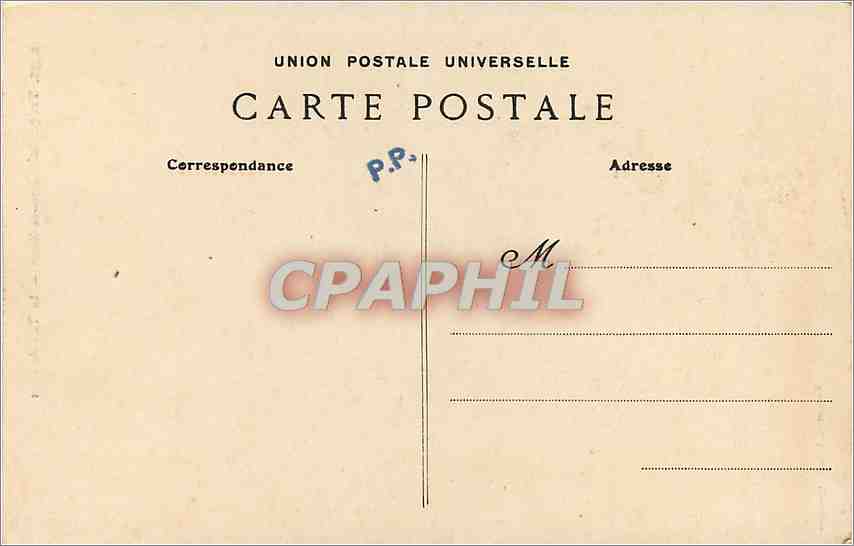 CPA Tregastel Cotes du Nord La Tete de Mort  — Rückseite