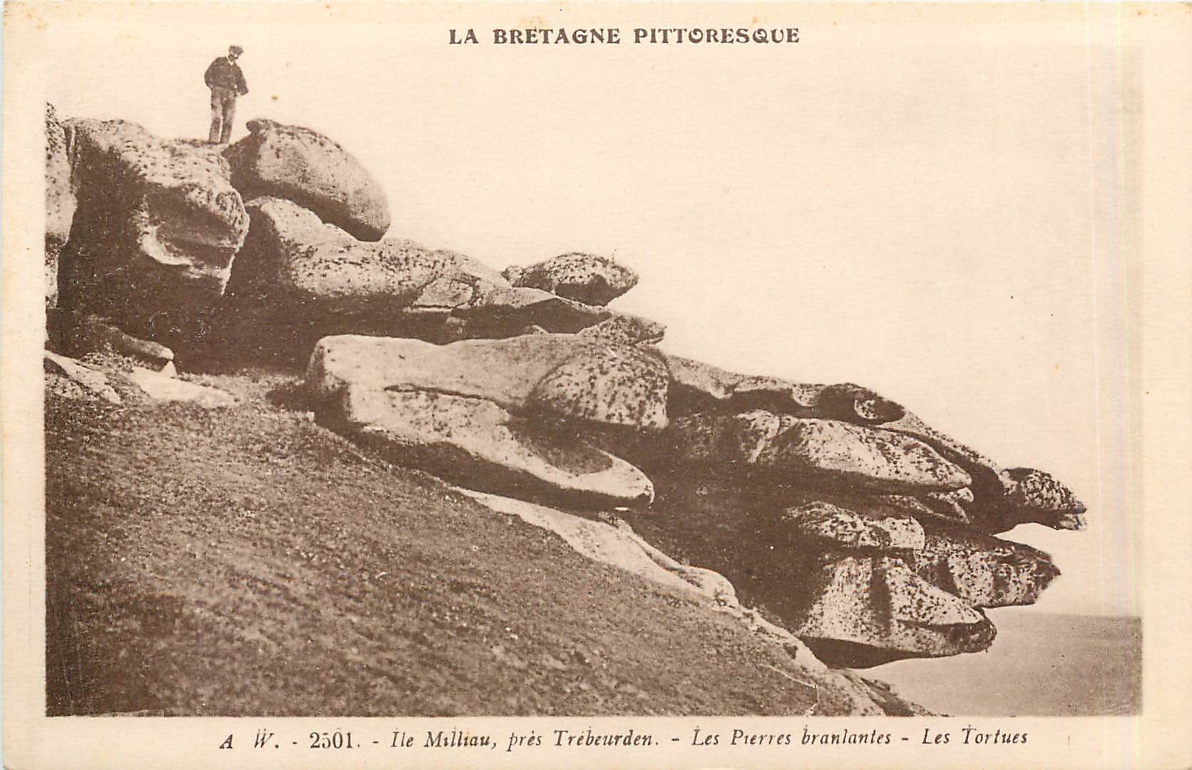 The Swinging Stones — The Turtles — Island of Milliau near Trébeurden — A.W. - 2501