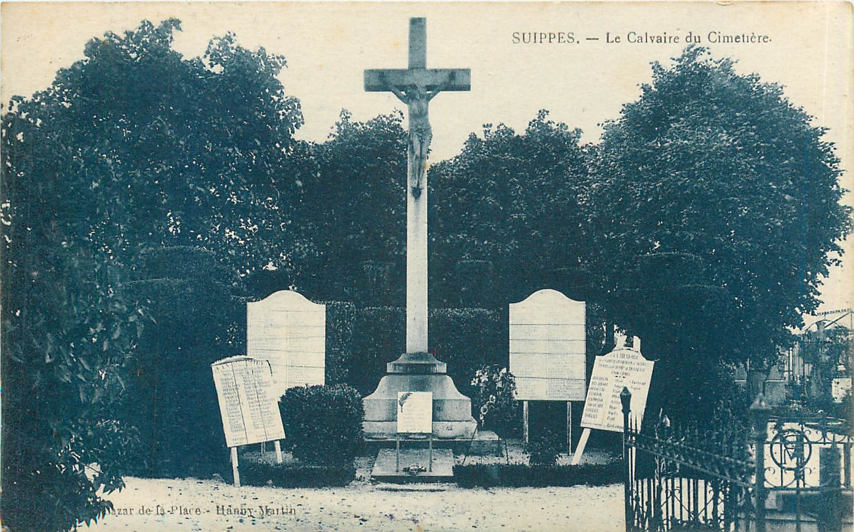 Suippes — The Calvary of the Cemetery — Hanny Martin