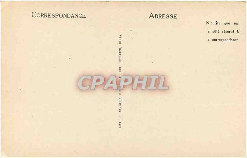 CPA Env d'Auray Croix eleve en Souvenir des Martyrs de Quiberon  — Verso