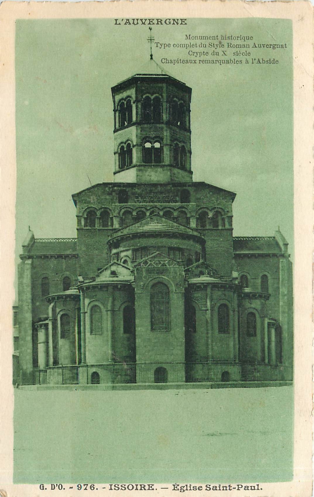 CPA L'Auvergne Issoire Eglise Saint Paul 