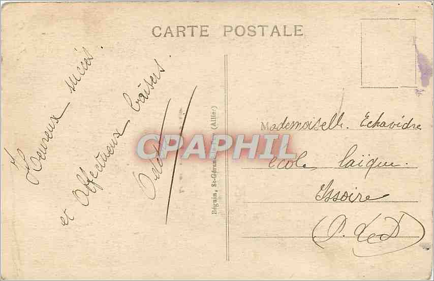 Le Sancy et la Vallée d'Enfer — Le Lac Pavin — Idéal — Rückseite