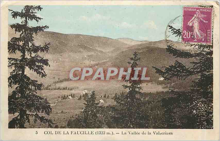 CPA Col de la Faucille La Valle de la Valserines 