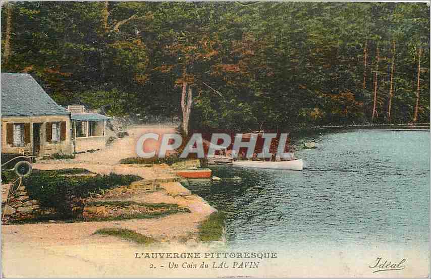 L'Auvergne pittoresque — Un coin du Lac Papin — Idéal