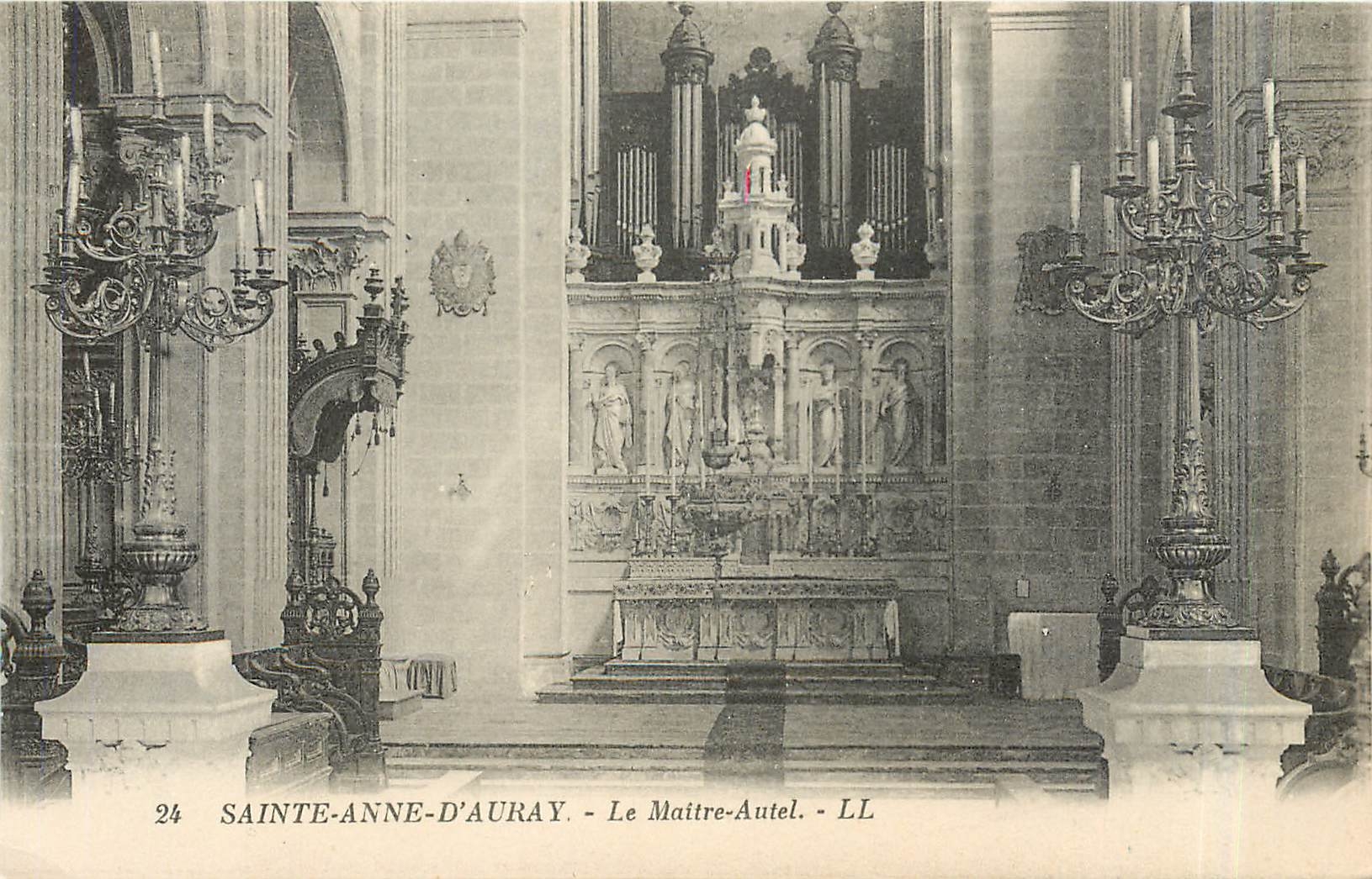 CPA Sainte Anne d'Auray Le Maitre Autel Orgue