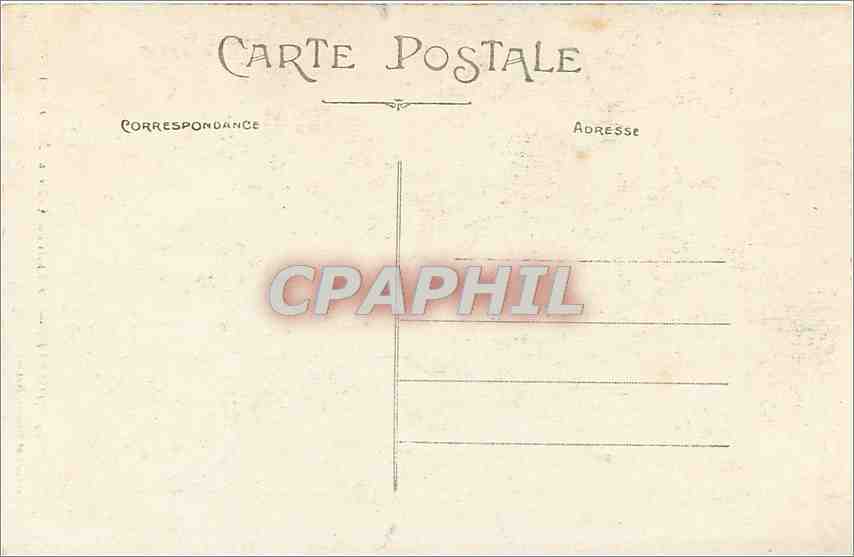 CPA Josselin Le Puits du Chateau  — Verso