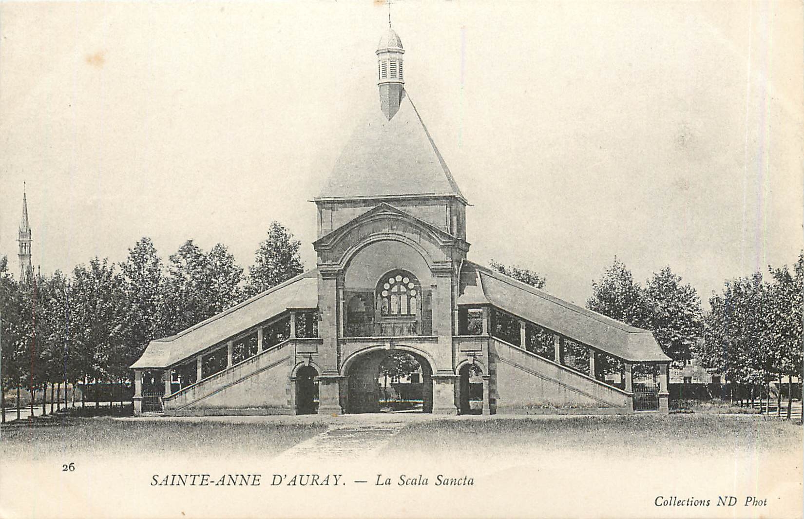 CPA Sainte Anne d'Auray La Scala Sancta 