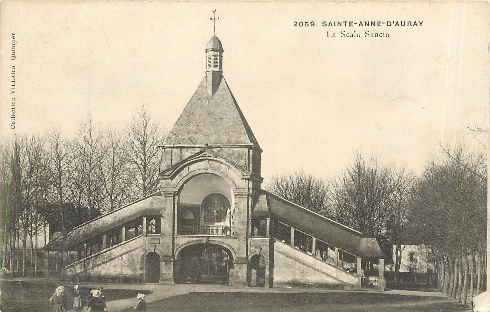 CPA Sainte Anne d'Auray La Scala Sancta 