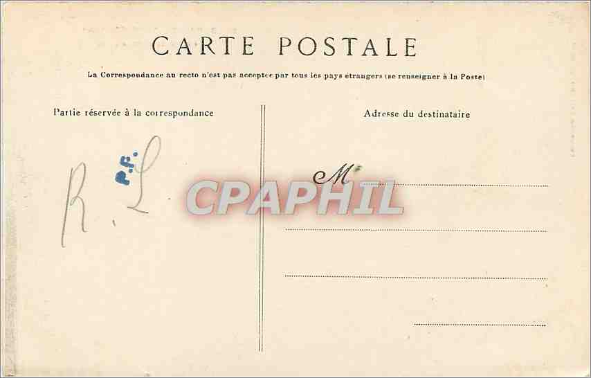 CPA Sainte Anne d'Auray La Scala Sancta  — Verso
