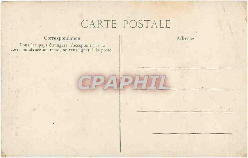 CPA Presqu'ile de Rhuys Eglise de Saint Giles  — Rückseite