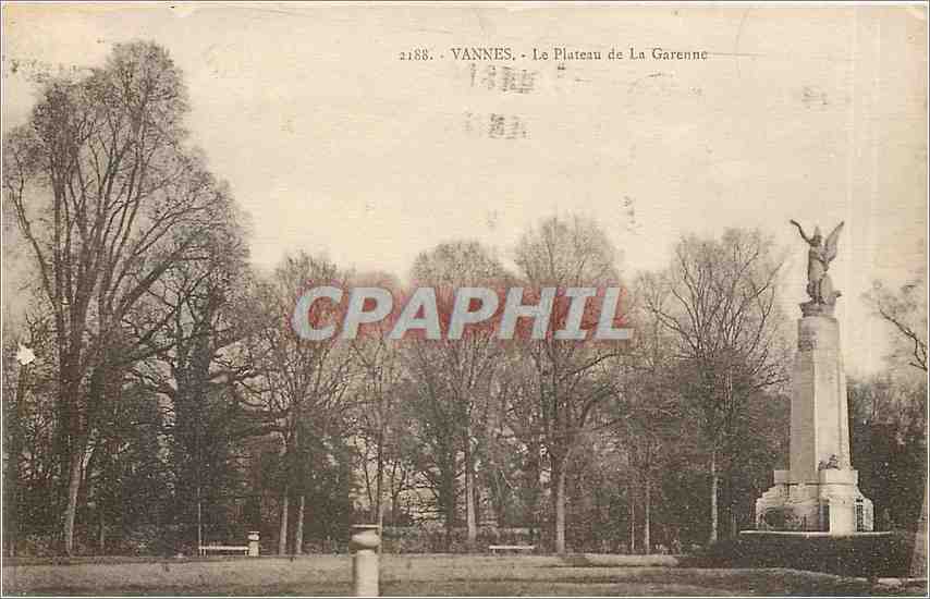 CPA Vannes Le Plateau de La Garenne 
