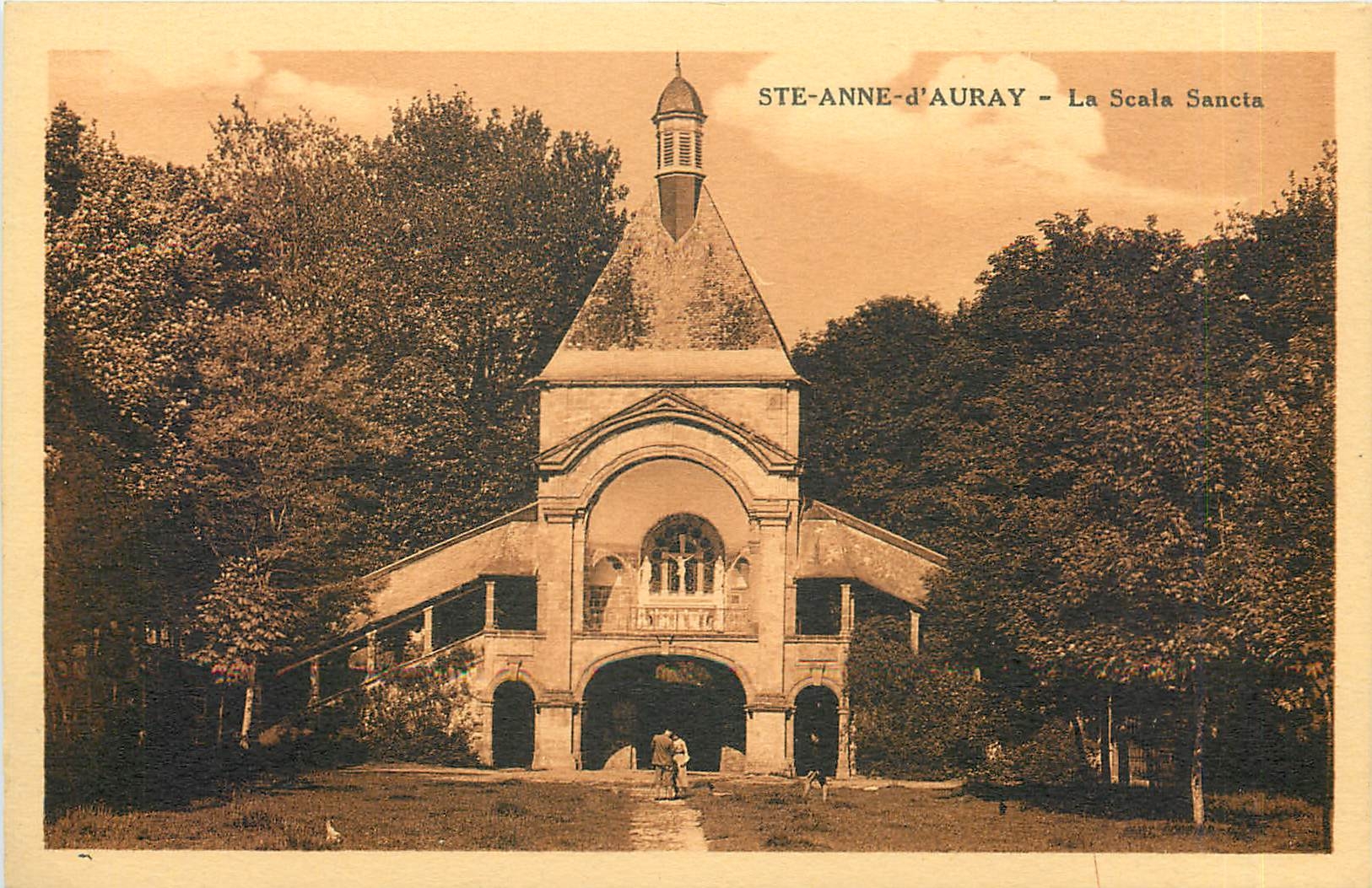 CPA Sainte Anne d'Auray La Scala Sancta 